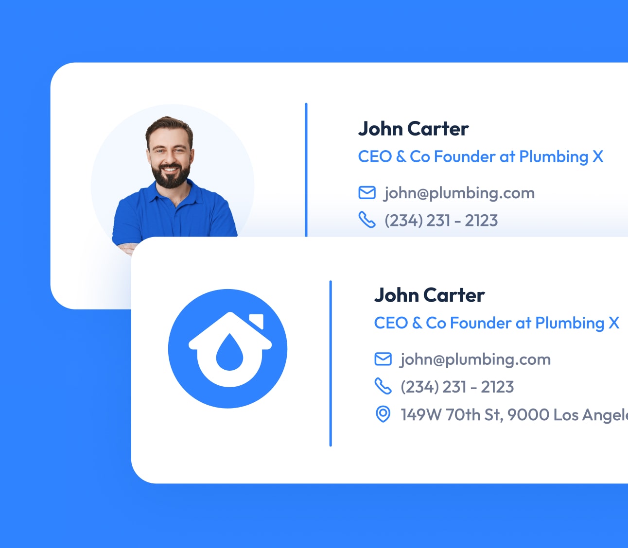 Email Signature - Plumbing X Webflow Template